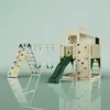 Aire de jeux PolarPlay Finn, Normal / Vert émeraude