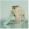 Maison sur pilotis PolarPlay Aurore boréale Vert 415 x 190 cm