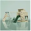 PolarPlay Tour de jeux Frida Vert 414 x 468 cm Balançoire bébé