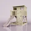 Maison sur pilotis PolarPlay Polarstern Rosa 415 x 190 cm