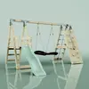 Balançoire PolarPlay Kangourou, Vert menthe / Bateau-170 cm