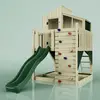 Cabane enfant sur pilotis PolarPlay Comète, Vert Émeraude