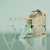 Aire de jeux PolarPlay Lasse, Normal / Vert menthe