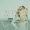 Aire de jeux PolarPlay Lasse, Nid-100 cm / Vert menthe