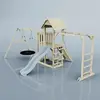 Aire de jeux PolarPlay Helsingborg, Nid-100 cm / Bleu glacier