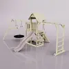 Aire de jeux PolarPlay Helsingborg, Nid-100 cm / Vieux rose