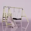 Balançoire PolarPlay Luciole, Vieux rose / Bateau-170 cm