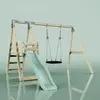 Balançoire PolarPlay Luciole, Vert menthe / Nid-100 cm