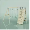 Polarplay - Structure à grimper Coucou Vert 183 x 322 cm