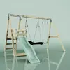 Balançoire PolarPlay Hippocampe, Vert menthe / Bateau-170 cm