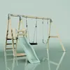 Balançoire PolarPlay Hippocampe, Vert menthe / Nid-100 cm