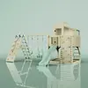 Aire de jeux PolarPlay Finn, Bébé / Vert menthe