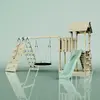 Aire de jeux PolarPlay Roskilde, Nid-100 cm / Vert menthe