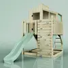 Cabane enfant sur pilotis PolarPlay Comète, Vert menthe