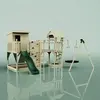 Aire de jeux PolarPlay Malou, Nid-100 cm / Vert émeraude