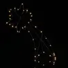 deuba Décoration lumineuse led fenêtre figurine de Noël éclairage blanc-chaud choix Étoile filante led