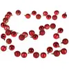 Casaria - Guirlande lumineuse piles 40 led 40 boules de Noël ip 44 8 effets d'éclairage Rouge