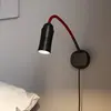 Top Light Neo! Flex Hotel II applique LED, noire/rouge