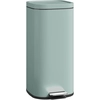 HOMCOM Poubelle de cuisine 30 L à pédale avec couvercle, fonction Soft...