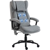 HOMCOM Fauteuil de massage ergonomique avec 4 points de pétrissage, fa...
