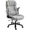 HOMCOM Fauteuil de bureau extra large avec soutien lombaire Airbag, si...