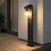 Bornes lumineuses Lindby Kaliro, anthracite, 60 cm, E27, IP54