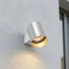 Applique d'extérieur Lindby Lupil, aluminium, métal, GU10, IP44