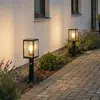 Bornes lumineuses LED Lindby Relto, capteur, piquet, 50 cm