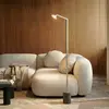 Lampadaire LED Lucande Steve, aluminium, 130 cm, à intensité variable