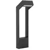 Bornes lumineuses LED Arcchio Kovato, hauteur 60 cm, gris foncé, IP65