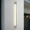 Applique d'extérieur LED Lindby Neano, 120 cm, gris pierre, IP54