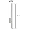 LINDBY Led Applique Exterieur 'sakari' En Aluminium