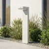 Luminaire pour socle LED Lindby Eleazar, blanc, aluminium, capteur