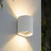 Applique d'extérieur LED Lindby Ralino, blanche, à 2 lampes, IP65
