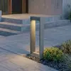 Lucande luminaire pour socle LED Ashkan, hauteur 40 cm, anthracite, IP...