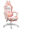 HOMCOM Fauteuil Gamer avec Oreilles de Chat, dossier inclinable, repos...