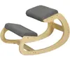 HOMCOM Tabouret de Genou Ergonomique à Bascule pour le Télétravail, Am...
