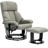 HOMCOM Relaxsessel Massagefunktion Fernsehsessel mit Seitentasche, Kun...