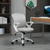 Vinsetto Chaise de Bureau, Chaise de Bureau avec Roulettes, Ergonomiqu...