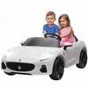 AIYAPLAY Voiture électrique Maserati pour enfants, 2 places, 12V, télé...