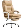 HOMCOM Chaise de Bureau Ergonomique avec Support Lombaire, Accoudoirs ...