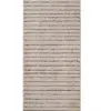 Tapis moderne poil long, beige, 80 x 150 cm