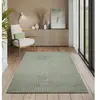 The Carpet - Everest tapis salon chambre court poil 3d doux vert