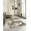 Tapis marla design moderne arbre, nature, 160 cm rond