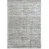 Tapis viscose tissé main, gris, 120 x 170 cm