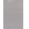 Tapis natal moderne uni anti-salissures, gris, 240x340 cm