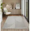 Tapis everest moderne effet haut-bas 3d - gris - 160 x 230 cm