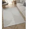 The Carpet - Everest tapis salon chambre court poil 3d doux gris
