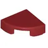 Lego® 1x1 carreaux coin rond 25269 - 50 pièces rouge foncé
