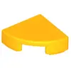 Lego® 1x1 Carreaux coin rond 25269 - 1 pièce orange clair